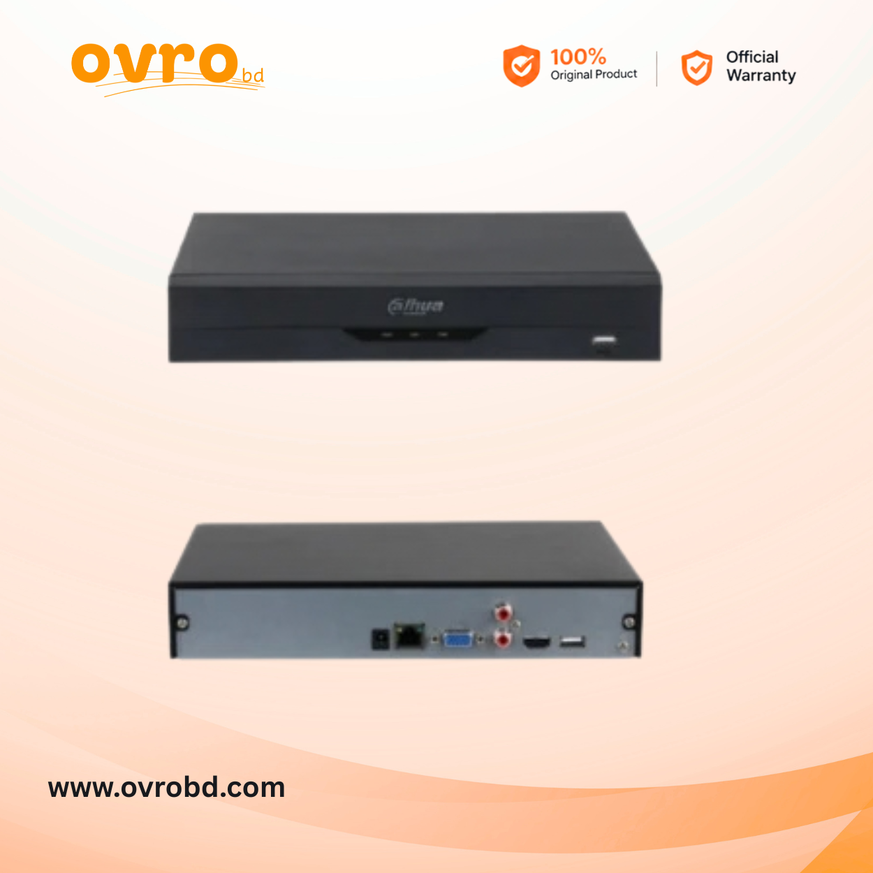 Dahua DHI-NVR1108HS-S3/H 8-Channel 4K Network Video Recorder