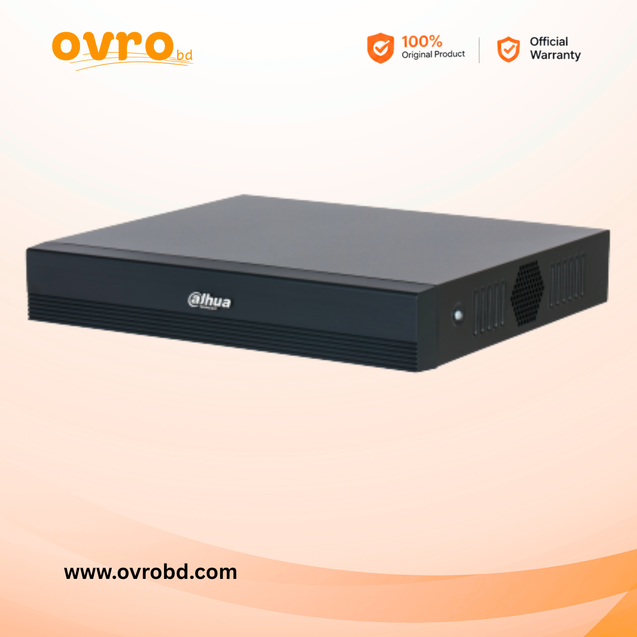 Dahua DH-XVR1B16-I/T 16-Channel WizSense DVR–1080N Penta-brid Recorder with Two-Way Talk