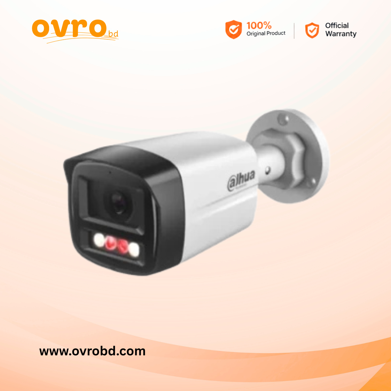 Dahua DH-IPC-HFW1439TL1P-A-IL 4MP Smart Dual Light Bullet – 2K Full-Color AI Detection
