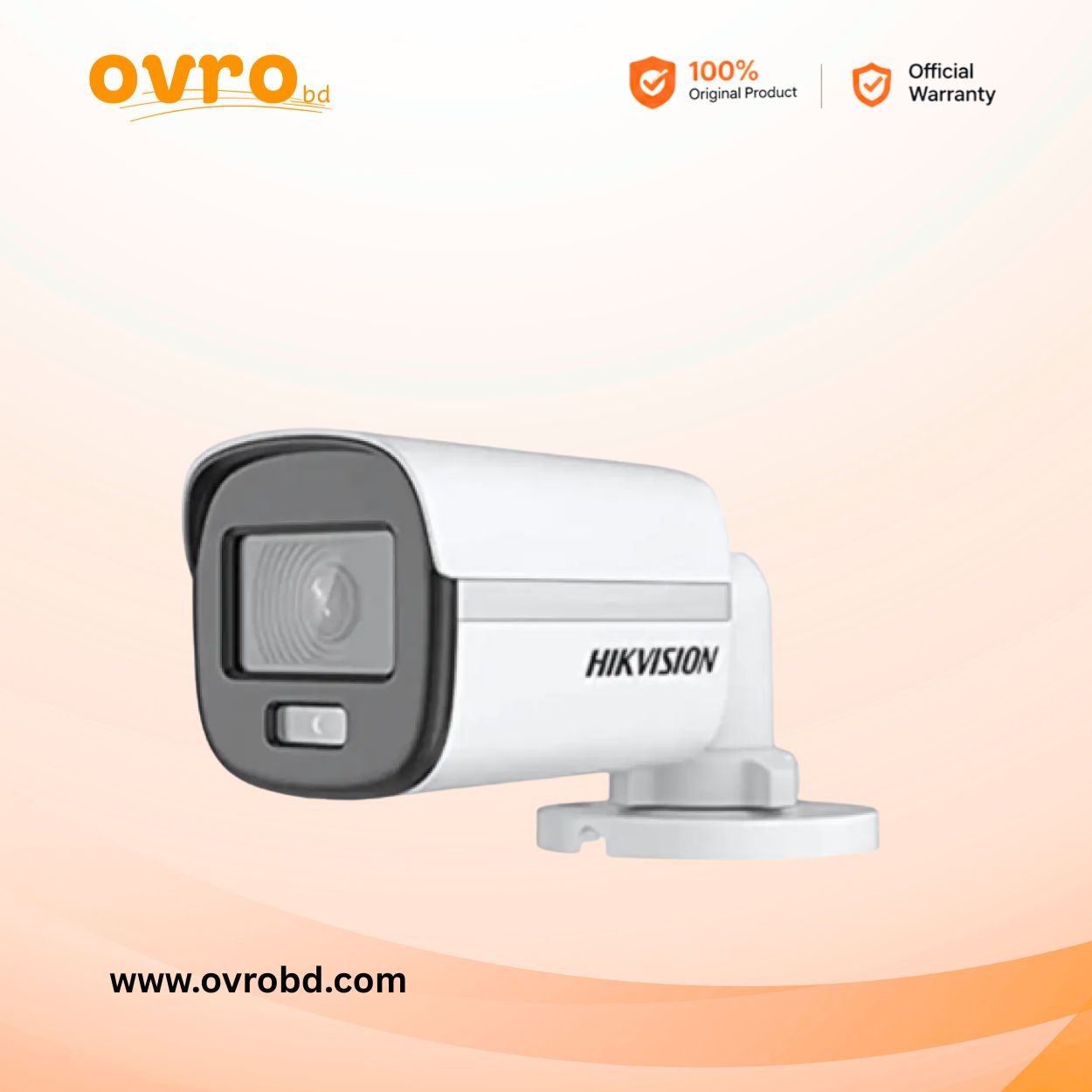 Hikvision DS-2CE10DF0T-F 2MP ColorVu Fixed Mini Bullet Camera