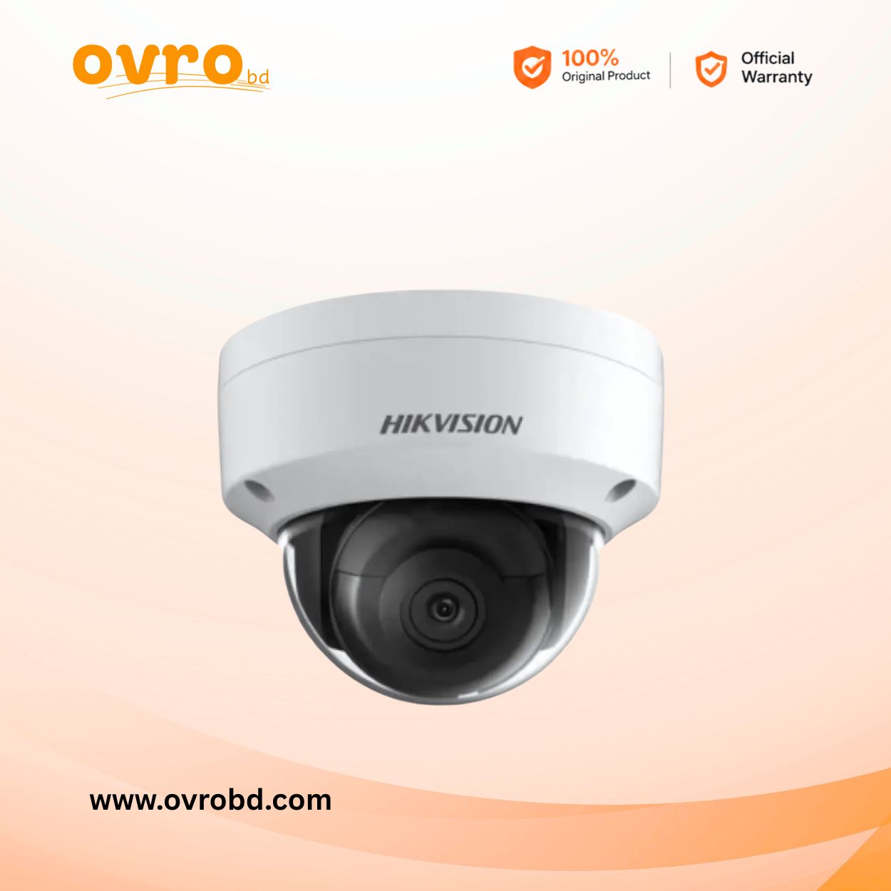 Hikvision DS-2CD1143G0-I 4MP IR Fixed Dome IP Camera