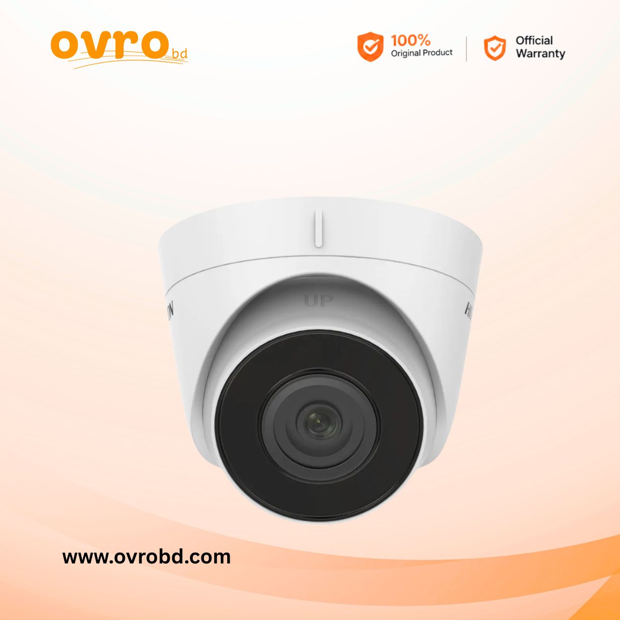Hikvision DS-2CD1323G0-IUF 2MP Audio Fixed Turret IP Camera