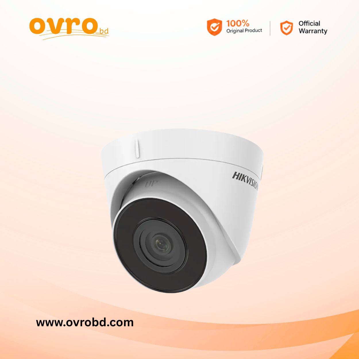 Hikvision DS-2CD1323G0E-I 2MP Fixed Turret Network Camera