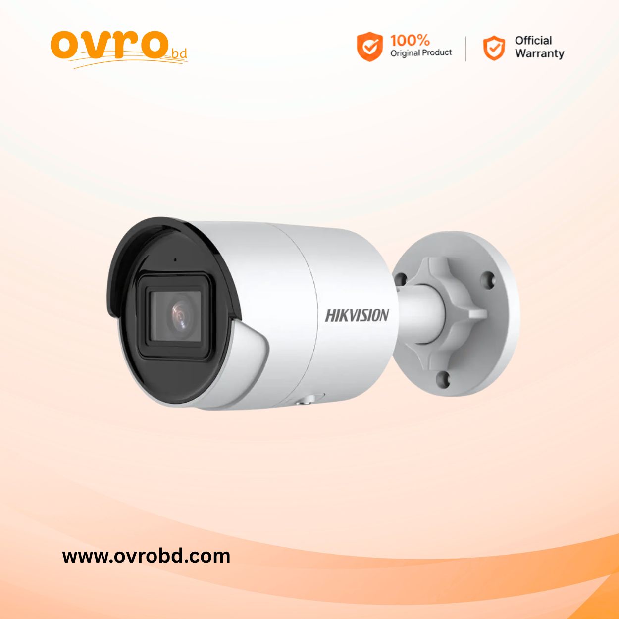 Hikvision DS-2CD2043G2-IU 4MP WDR Fixed Bullet Network Camera