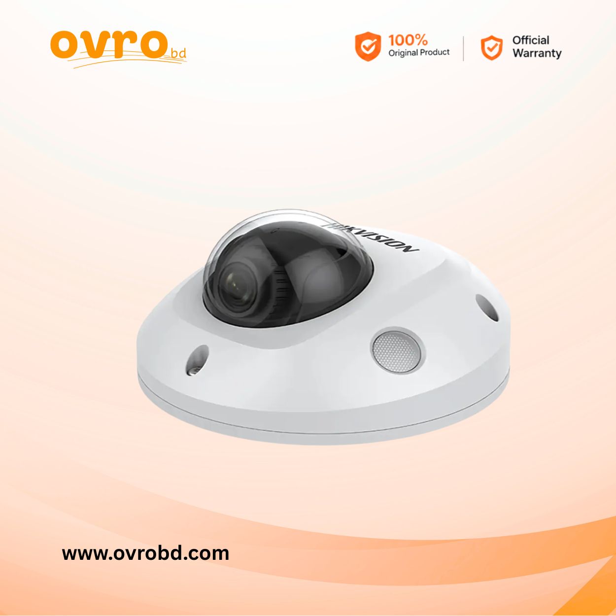 Hikvision DS-2CD2543G0-IS 4MP Outdoor WDR Fixed Mini Dome IP Camera
