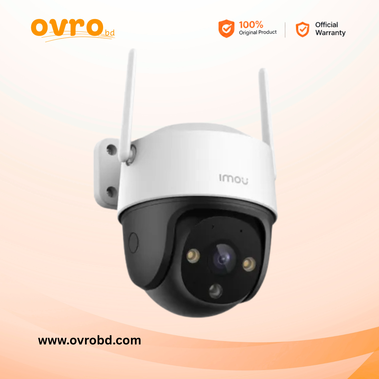 Imou IPC-S21FEP Cruiser SE 2MP Outdoor Pan & Tilt Wi-Fi Security Camera