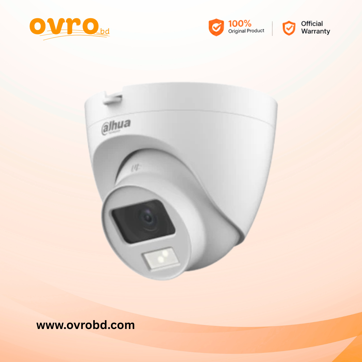 Dahua HAC-HDW1200CLQ-IL-A 2MP Smart Dual Light HDCVI Eyeball Camera