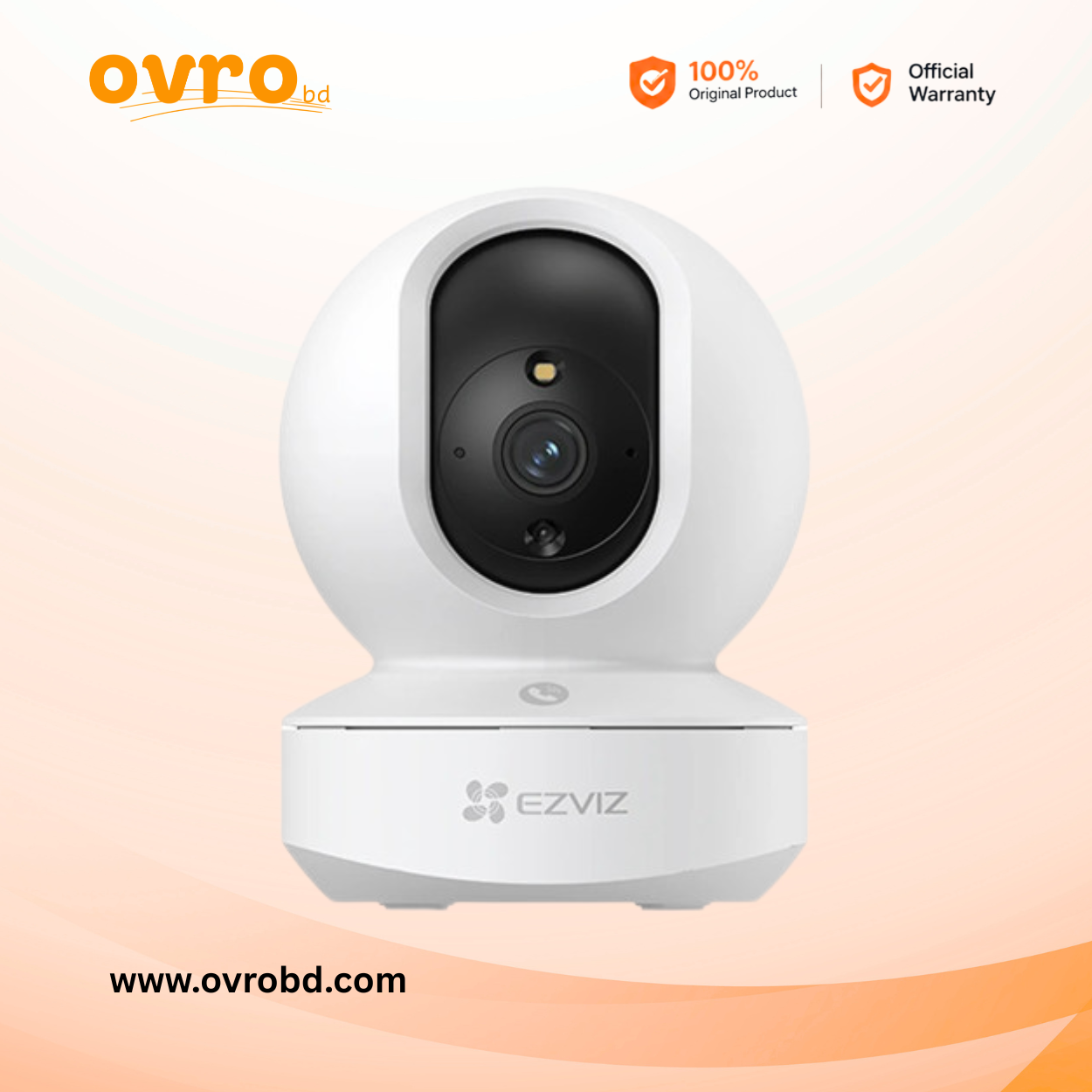 EZVIZ TY1 G1 2K Indoor Pan & Tilt Wi-Fi Camera