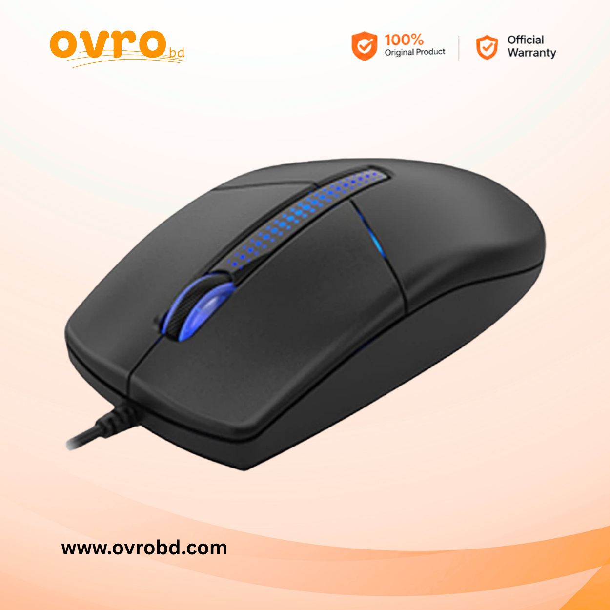 A4TECH N-530 Black Wired Optical Mouse