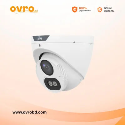 Uniview UAC-T122-AF28M-W 2MP ColorHunter Fixed Warm Light Turret Analog CCTV Camera