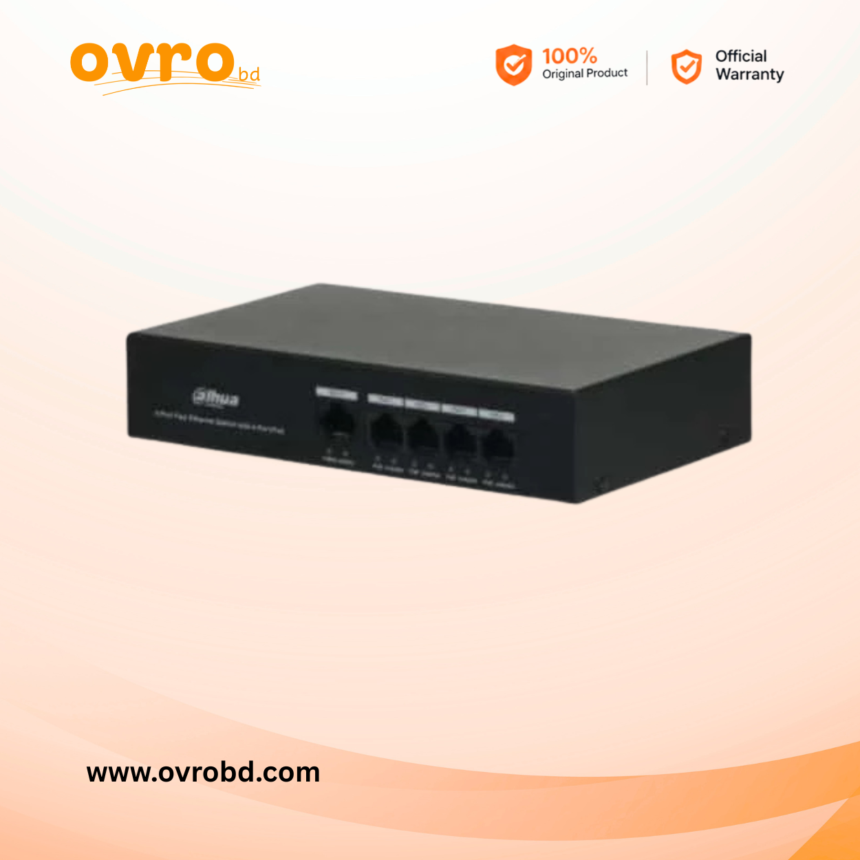 Dahua PFS3005-4ET-36 04-Port PoE Switch