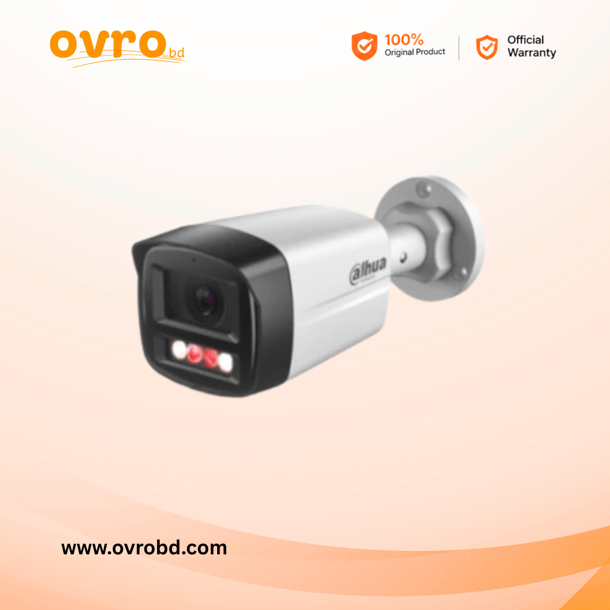 Dahua DH-IPC-HFW1239TL1P-A-IL 1080P PoE Bullet 30m Dual Illumination Weatherproof