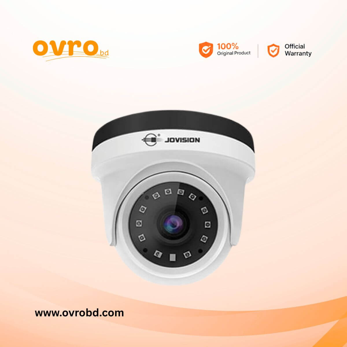 Jovision JVS-A835-YWS 2MP HD Indoor Dome Camera