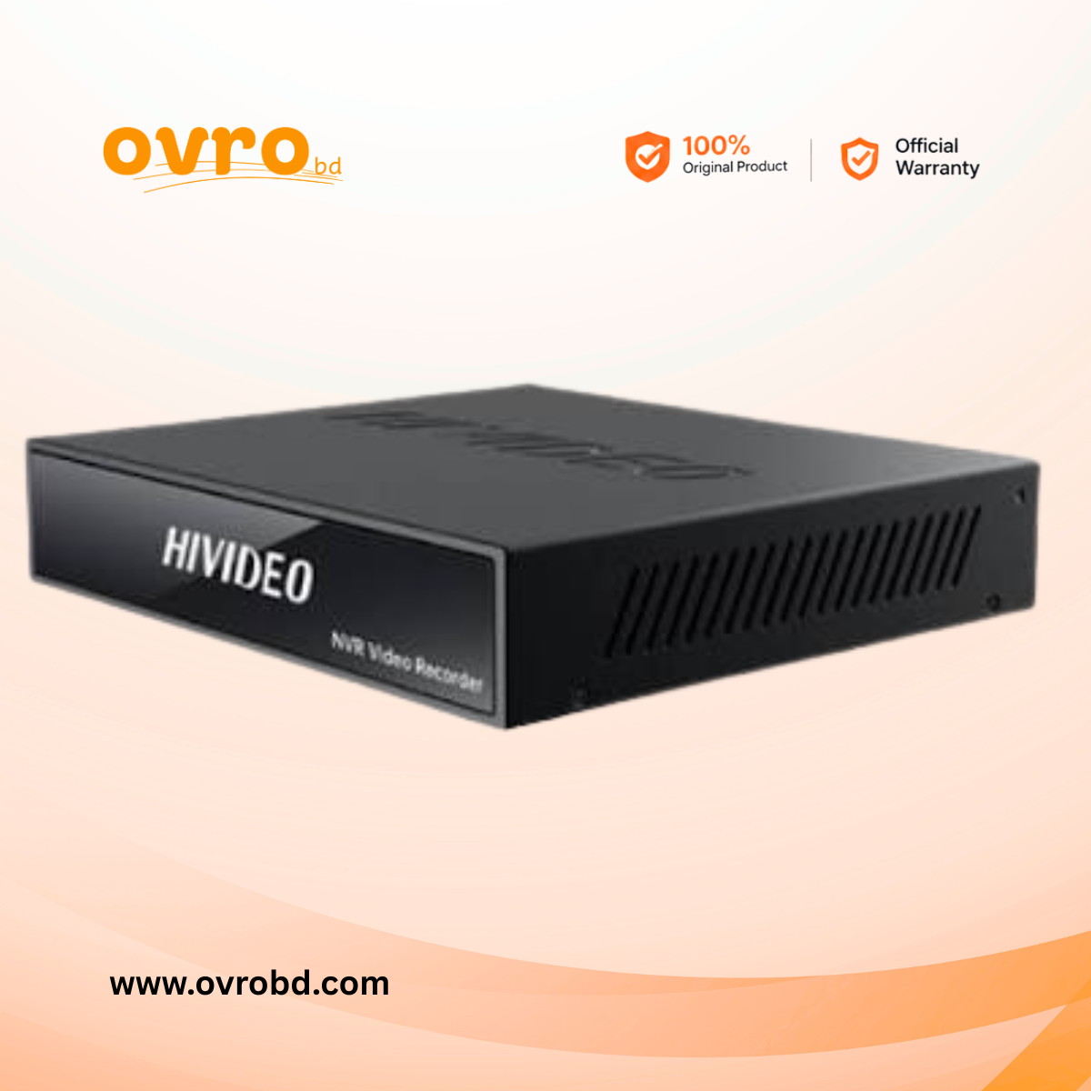 Hivideo NVR-810A 10-Channel 4K Network Video Recorder