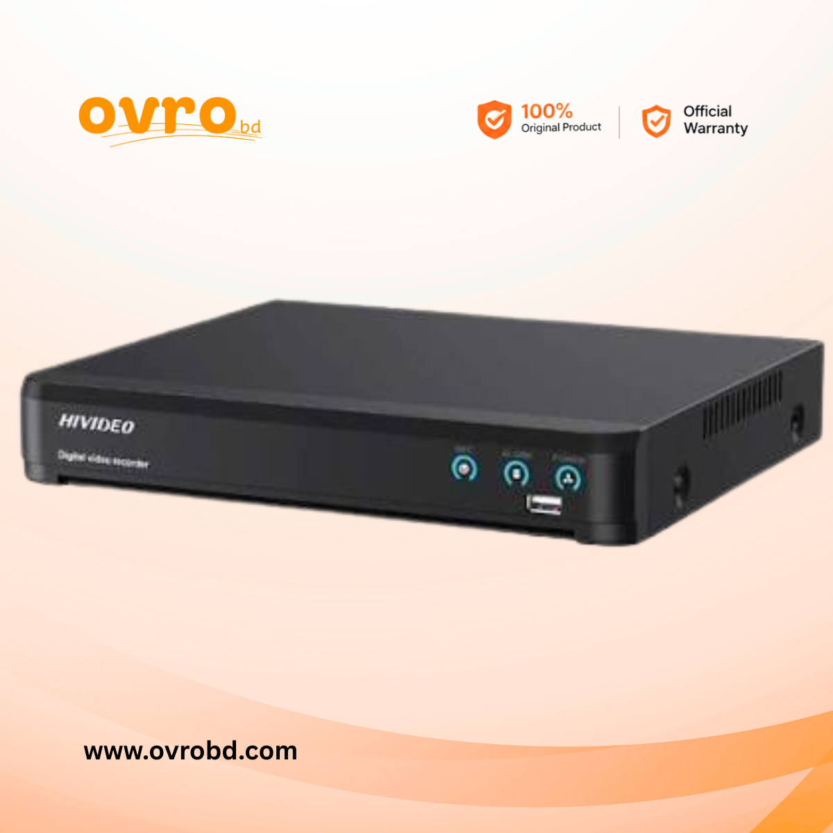 Hivideo NVR-936A 36-Channel 4K Network Video Recorder