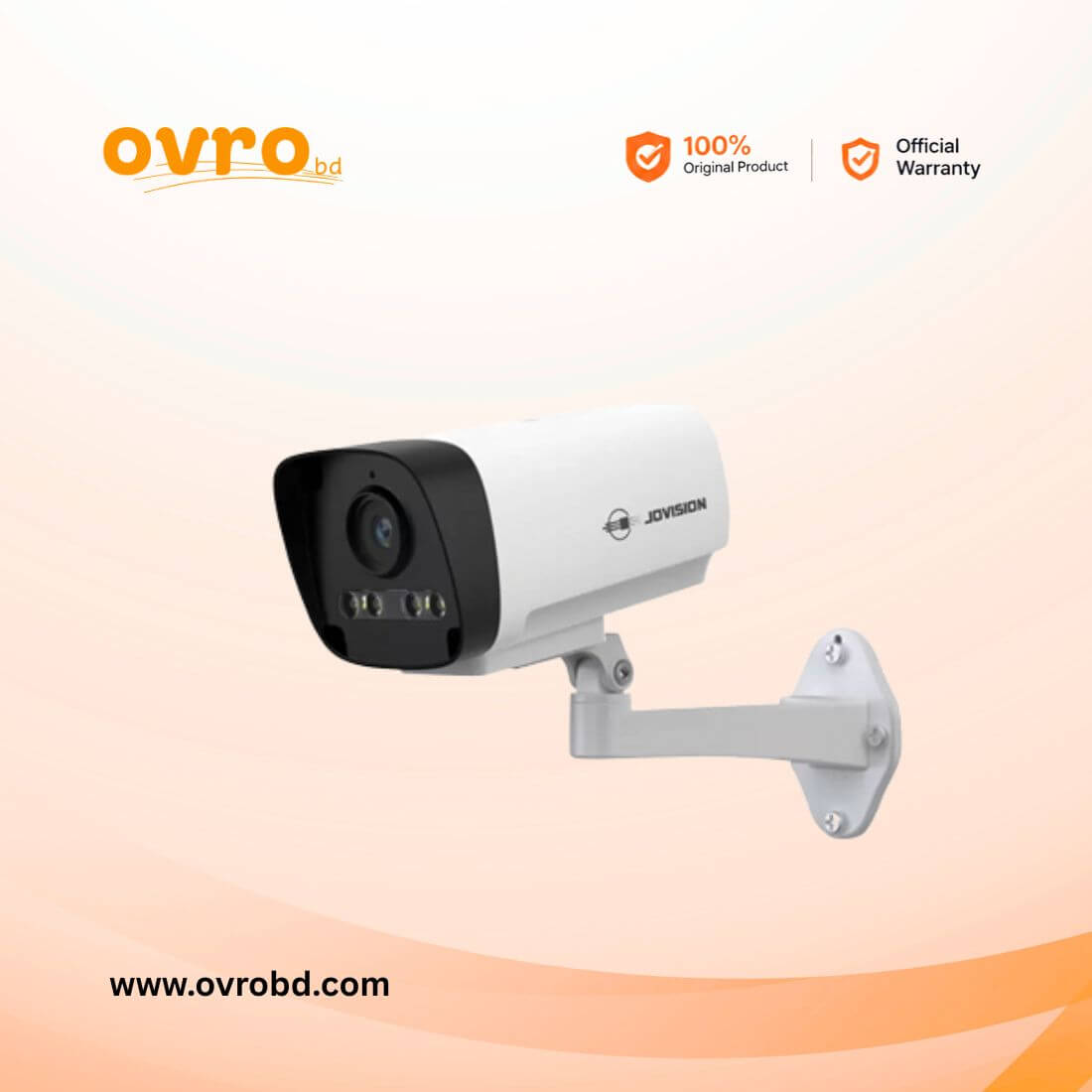 Jovision JVS-N517-SDL 5MP Full-Color Audio Bullet IP Camera