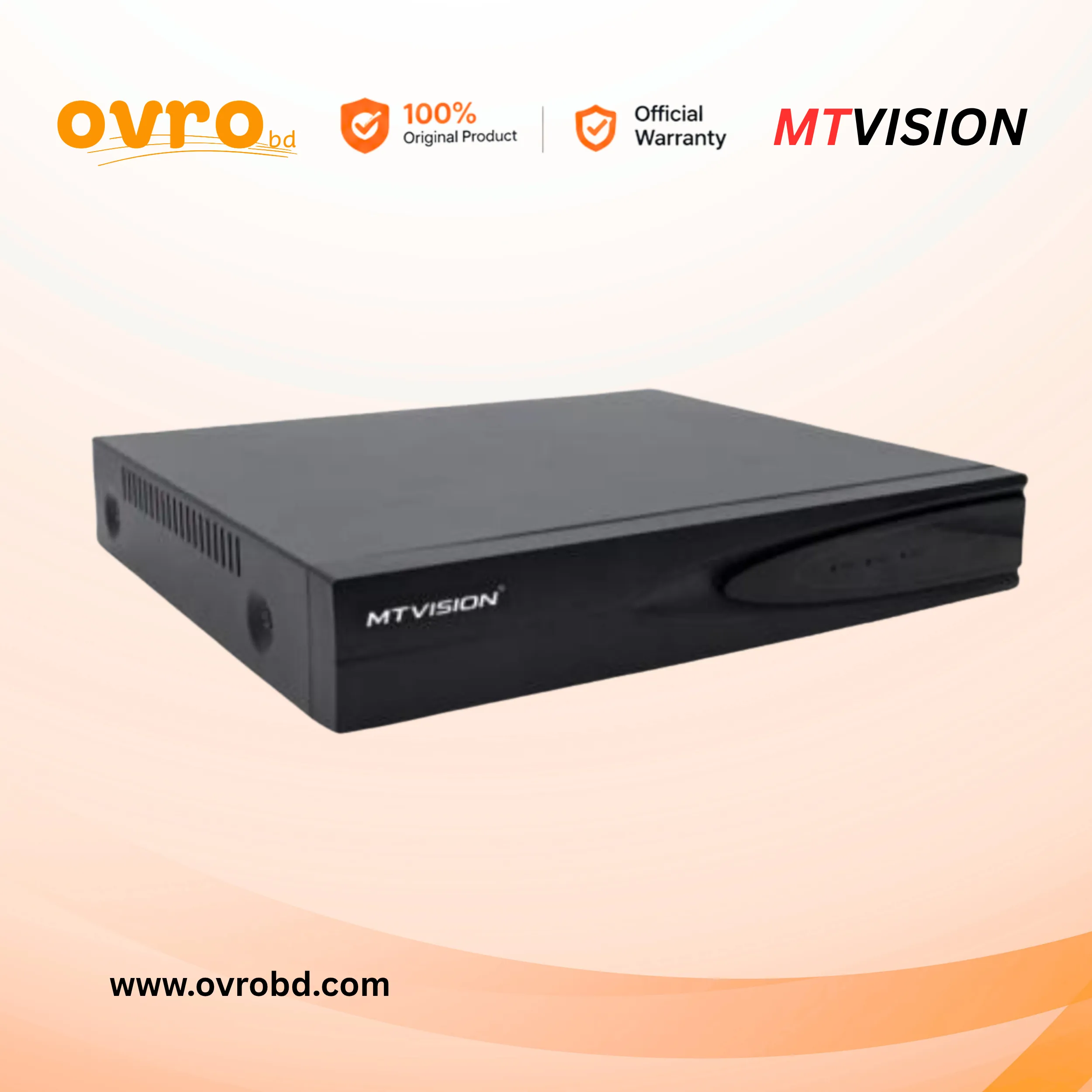 MT VISION MV-NVR-5616A 16CH 4K Network Video Recorder (NVR)