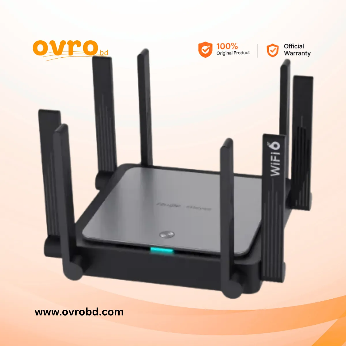 Ruijie Reyee RG-EW3200GX PRO AX3200 Dual Band Wi-Fi 6 Gigabit Mesh Router