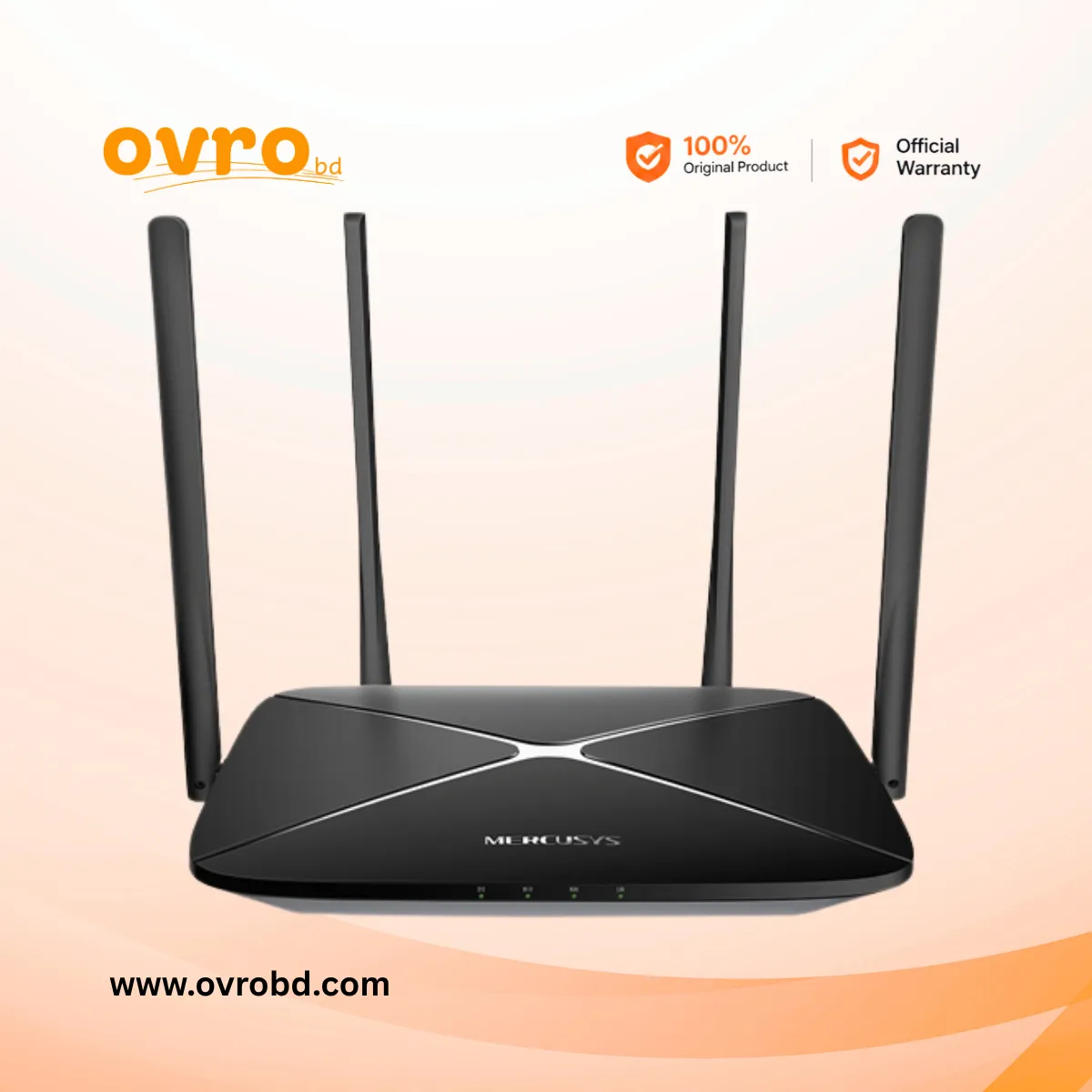 MERCUSYS AC12G Gigabit Dual-Band Wi-Fi Router