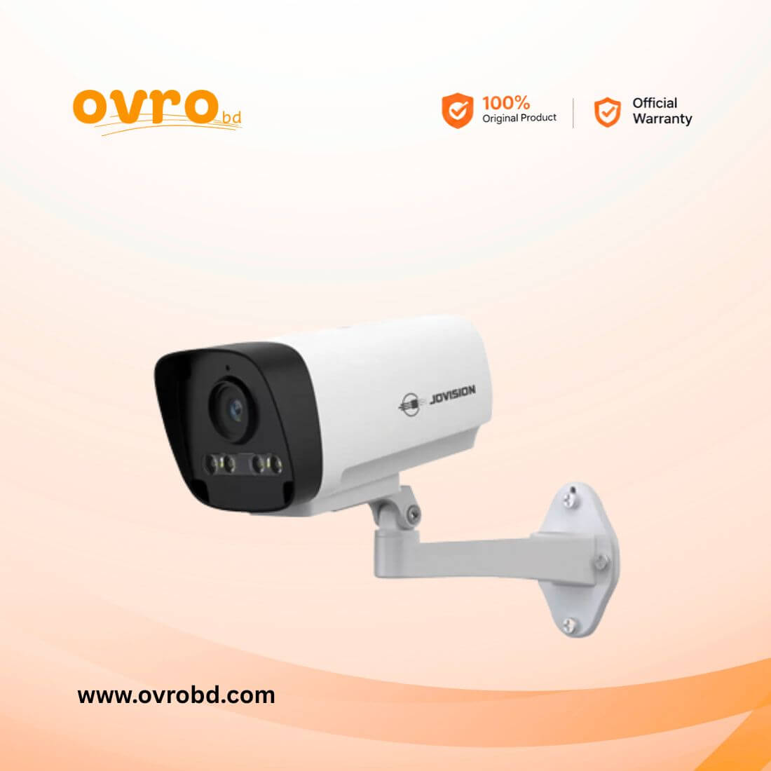 Jovision JVS-N517-SDL 5MP Full-Color Audio Bullet IP Camera