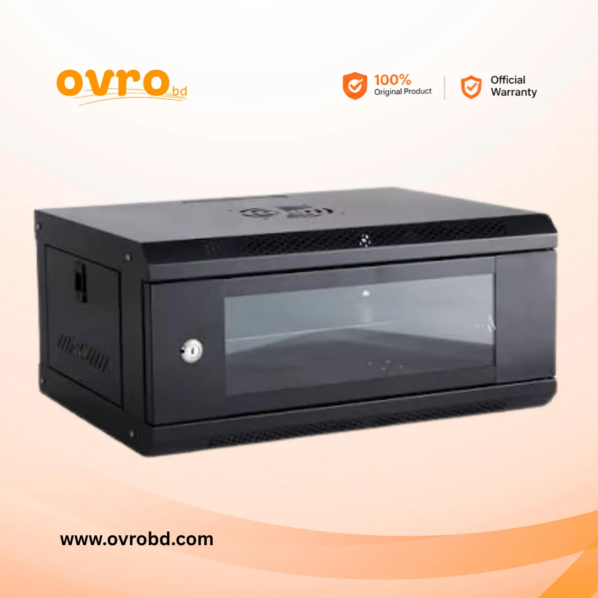 Toten 2U 400 × 400 × 150 mm Wall Mount Network Server Rack
