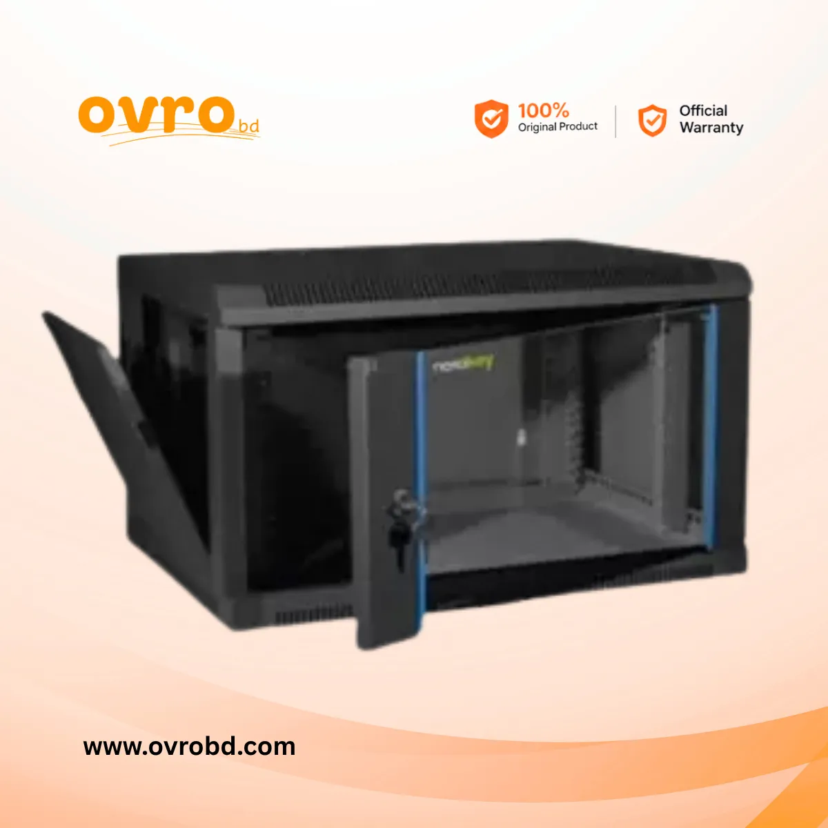 6U Network Server Rack 600 × 450 × 350 mm