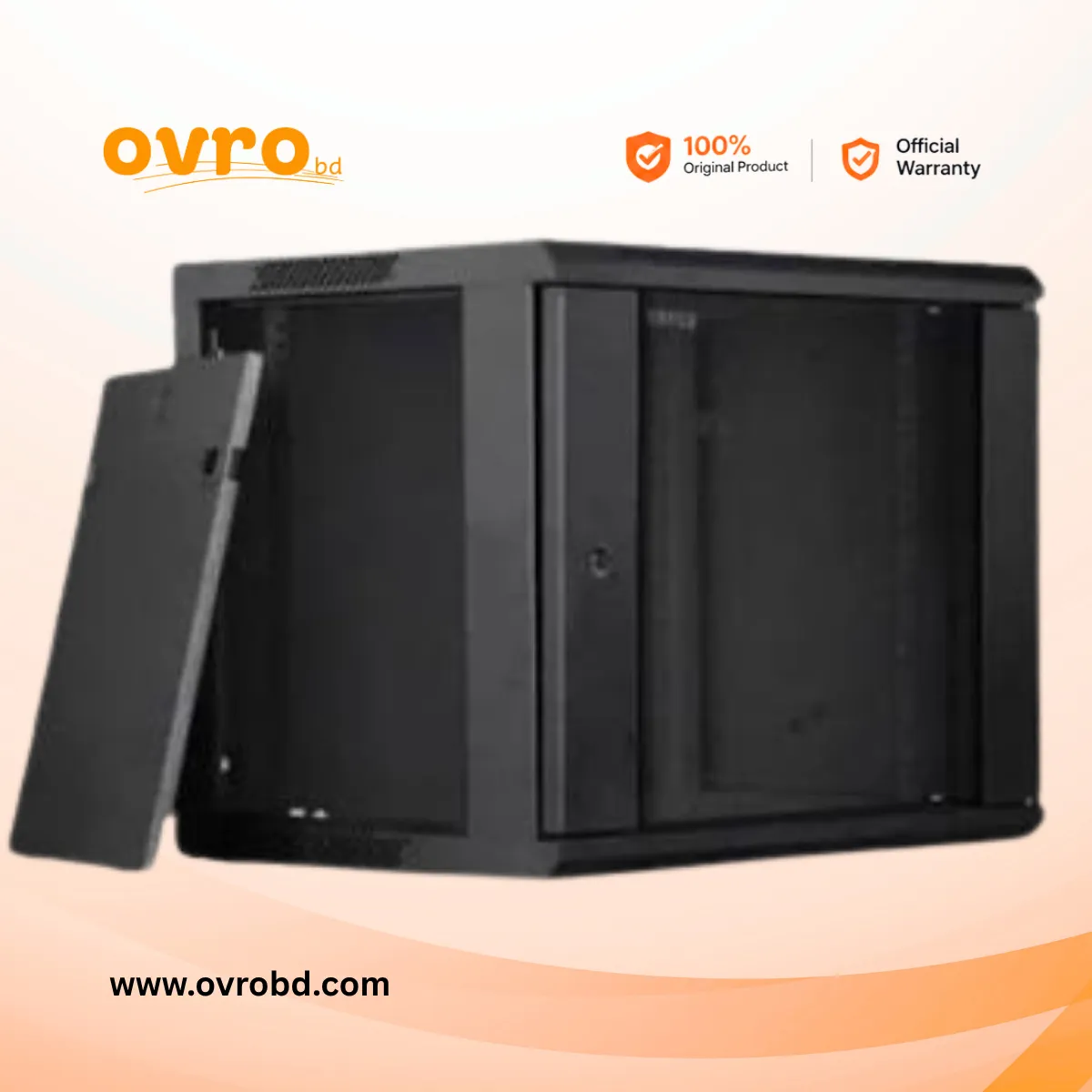 9U Network Server Rack 530 × 450 × 400 mm