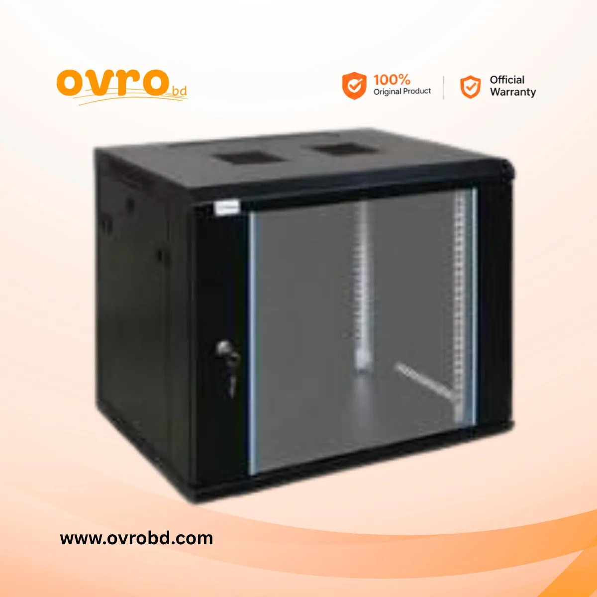 9U Network Server Rack 600 × 450 × 500 mm