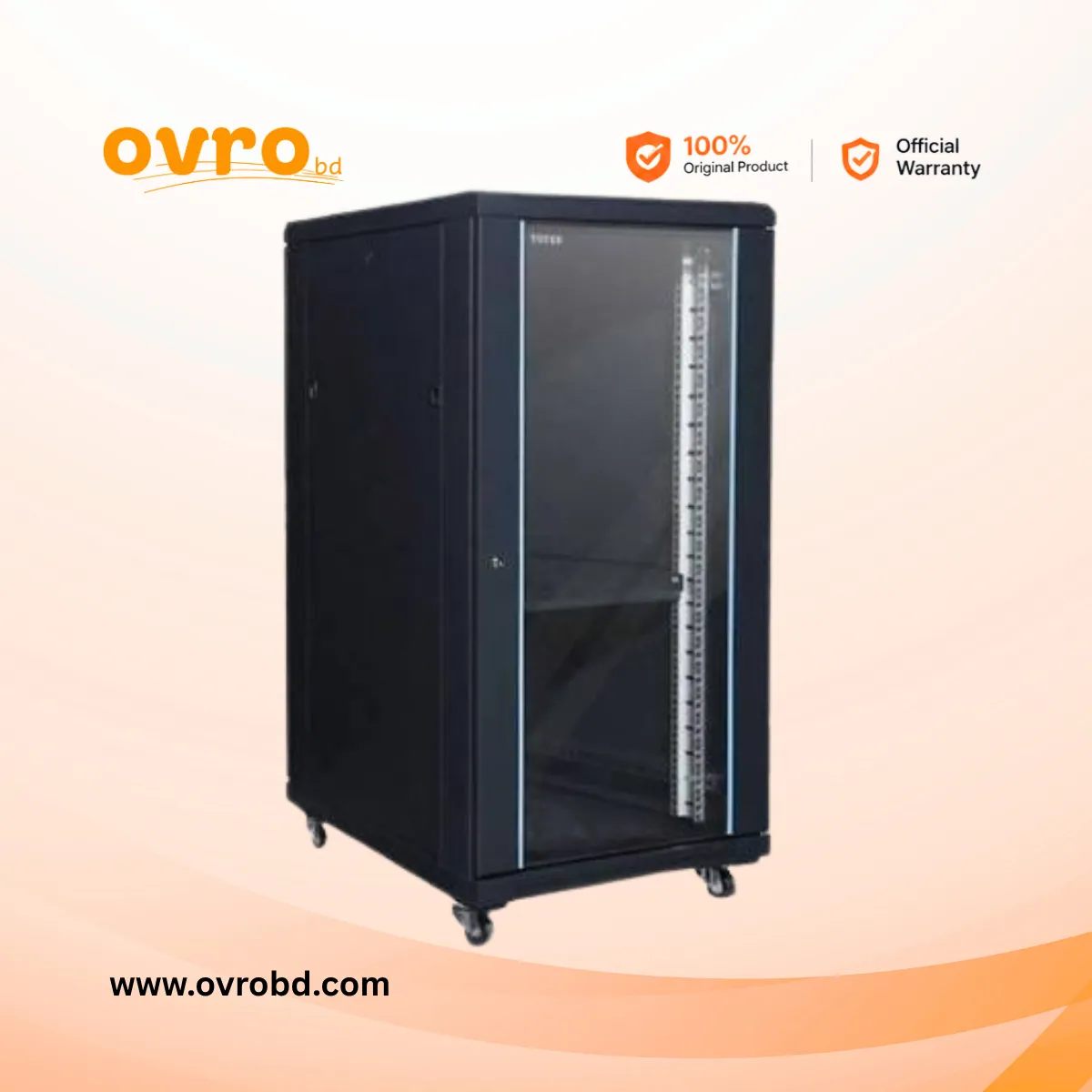 22U Network Server Rack 600 × 600 × 1200 mm