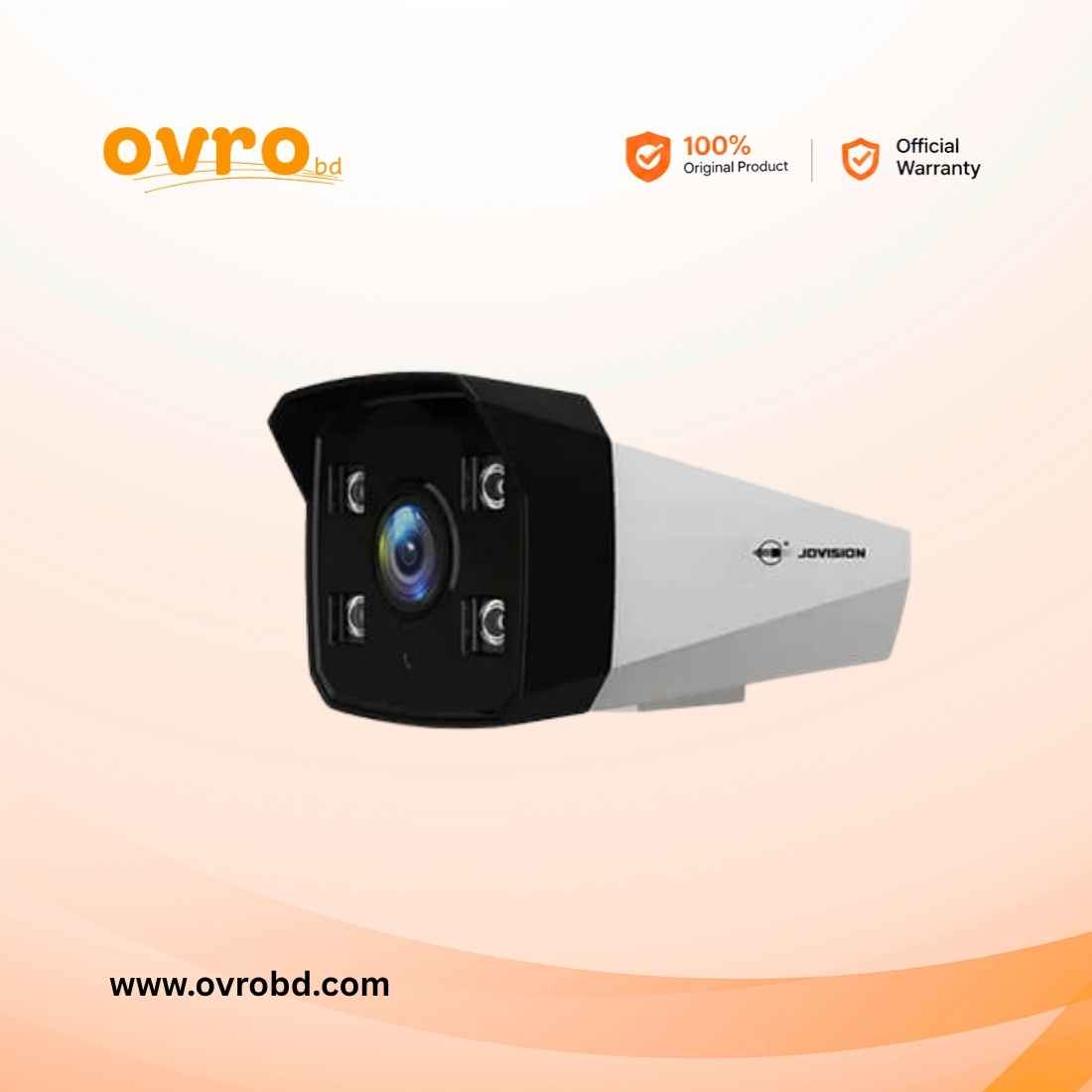 Jovision JVS-N916-KDL-PE 3MP Full-Color Audio Bullet IP Camera