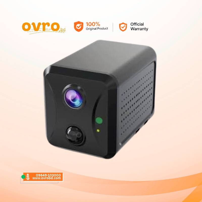 4G SIM Supported Battery Backup Camera 8 Hours UBOX App