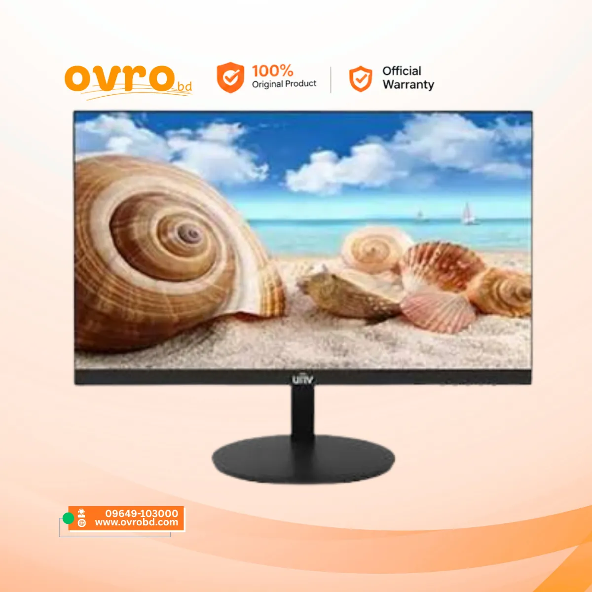 Uniview MW3222-XS 22-Inch Full HD LED Monitor with HDMI and VGA