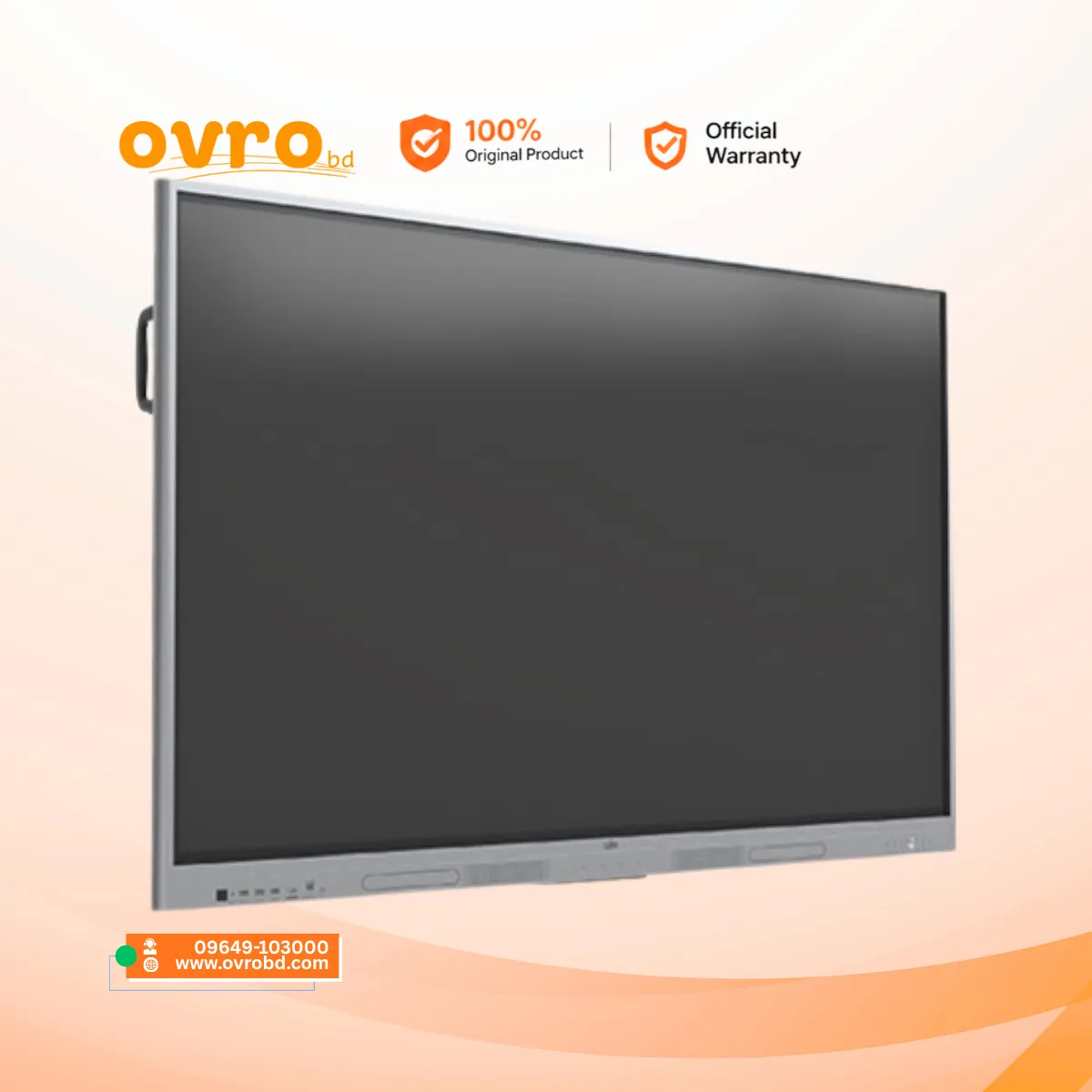 Uniview MW3575-U-CE 75-Inch 4K Smart Interactive Display