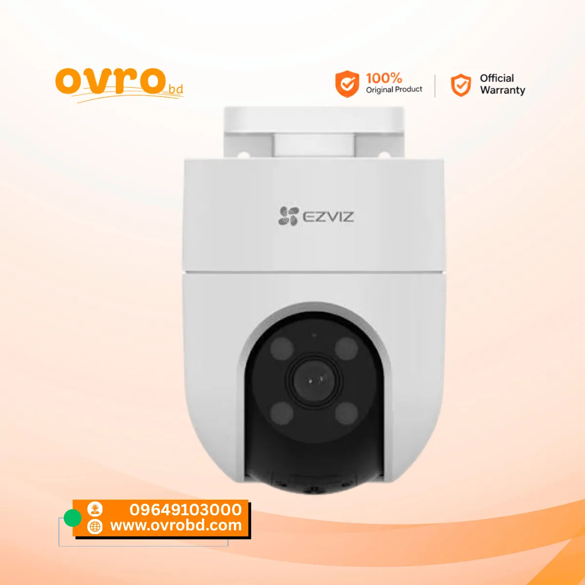 EZVIZ H8c 4G 3MP 2K Security Camera