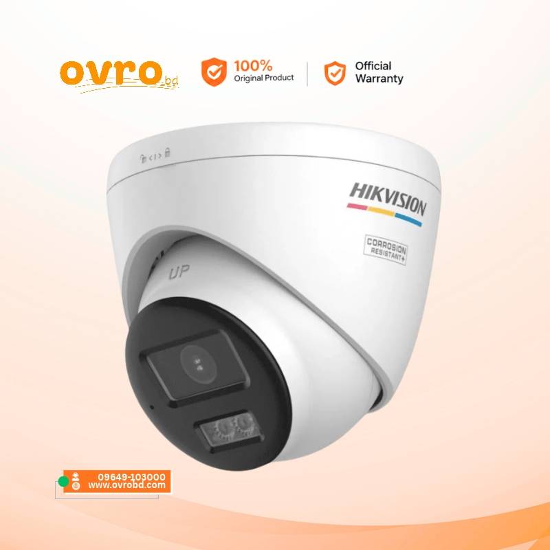 Hikvision DS-2CD1367G3-LIU 6MP ColorVu 3.0 Turret IP Camera