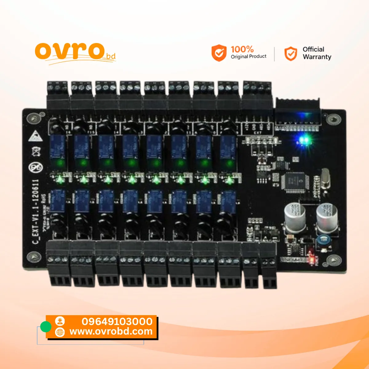ZKTeco EX16 Elevator Floor Extension Board